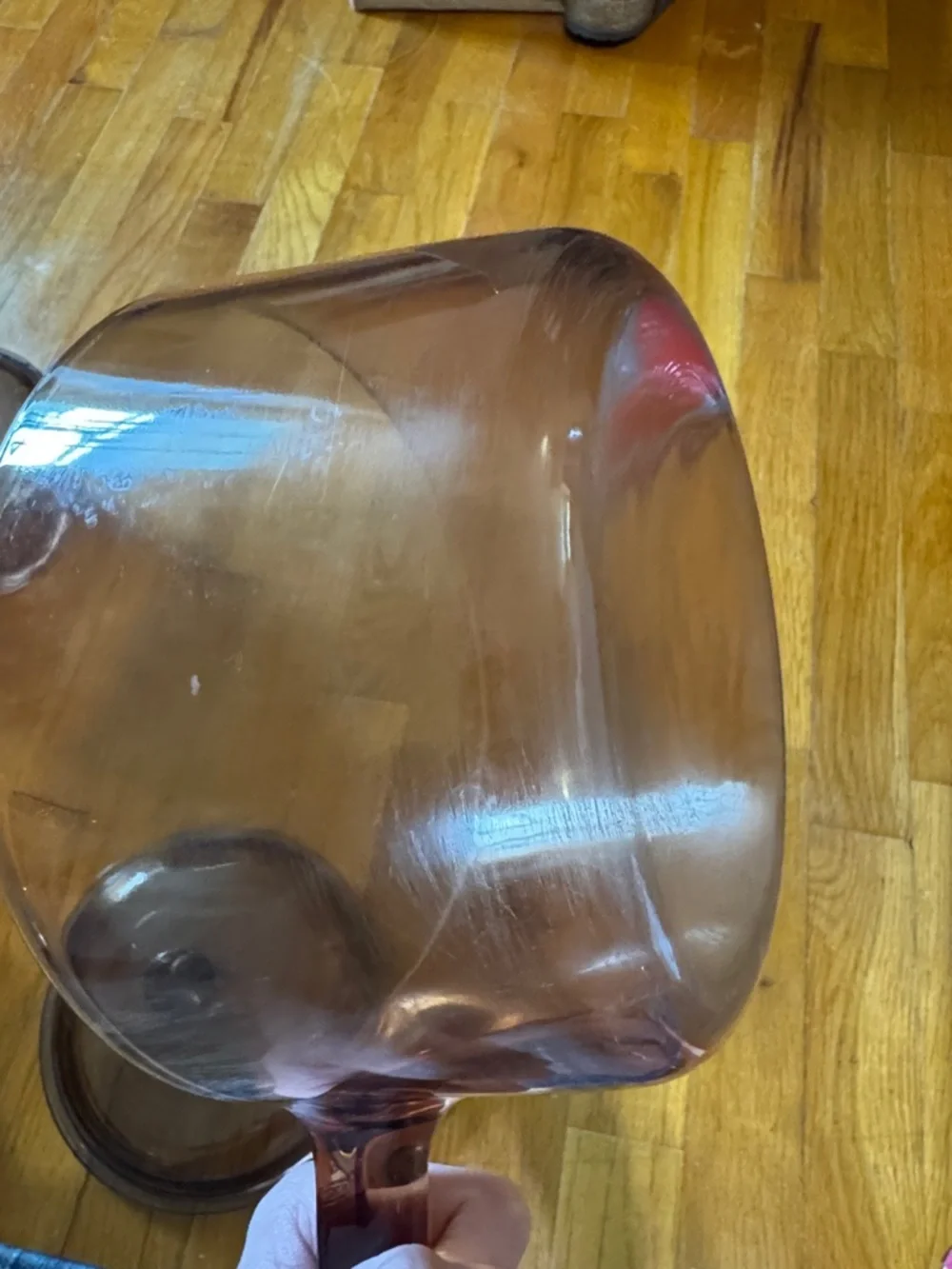 CORNING WARE VISIONS Pyrex Amber Cookware 1.5L Saucepan with Lid USA 2 PC - Picture 6 of 8